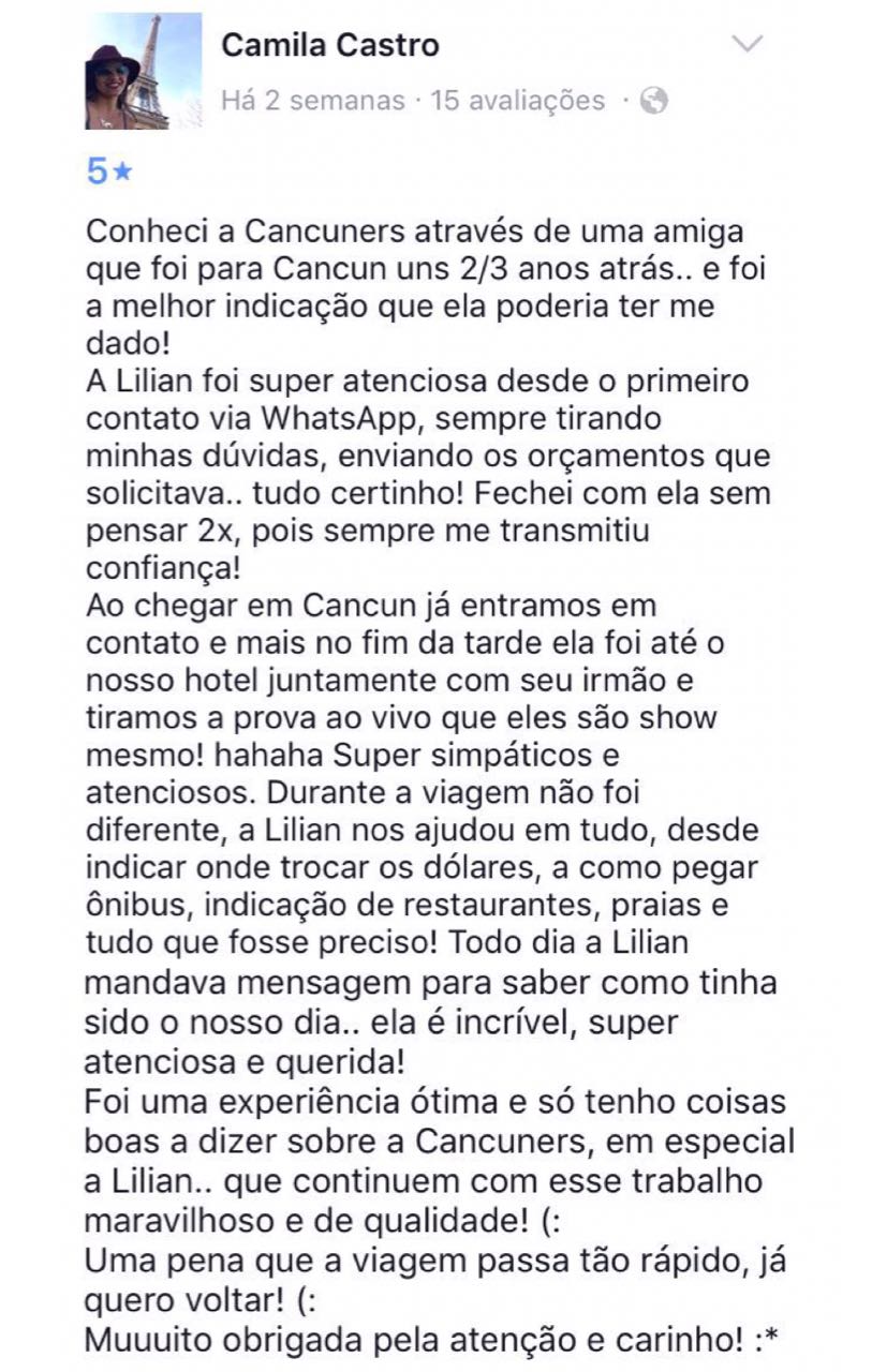 Depoimento Cancuners