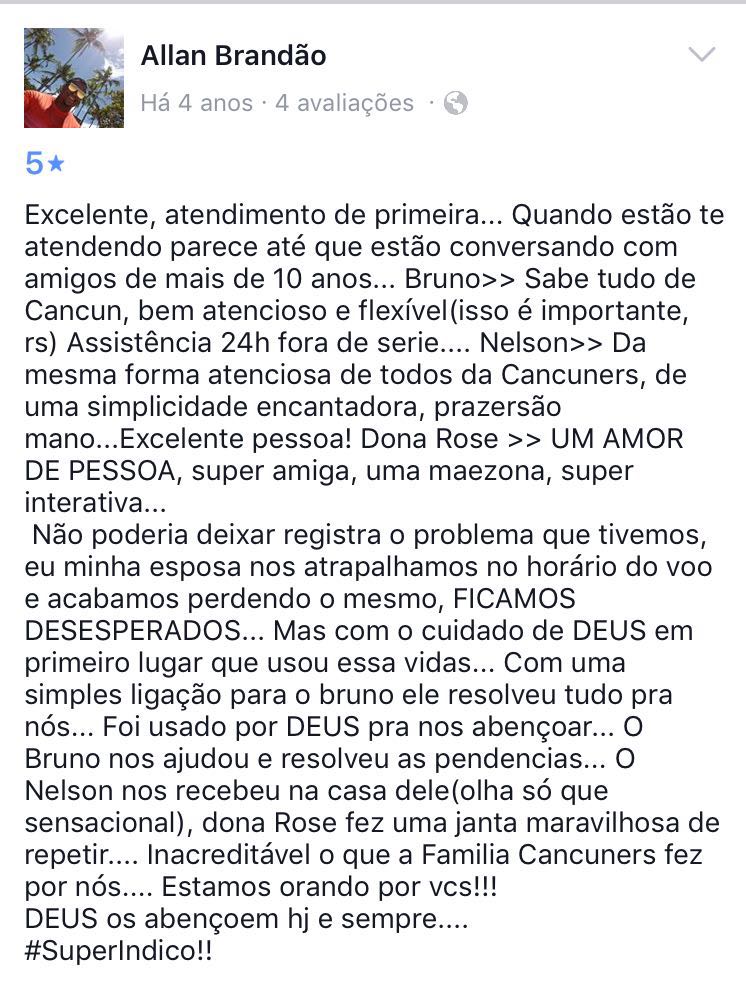 Depoimento Cancuners