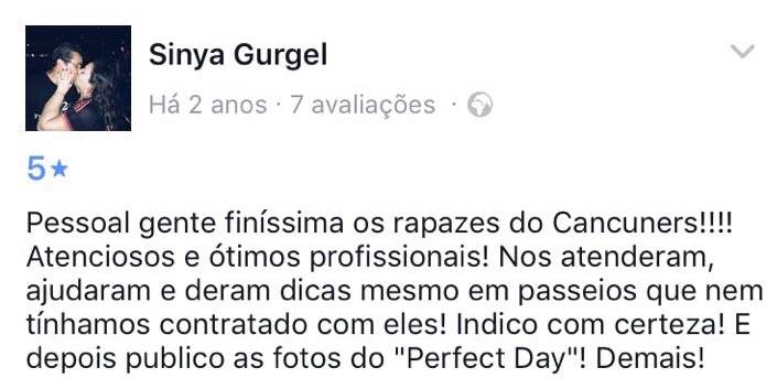 Depoimento Cancuners